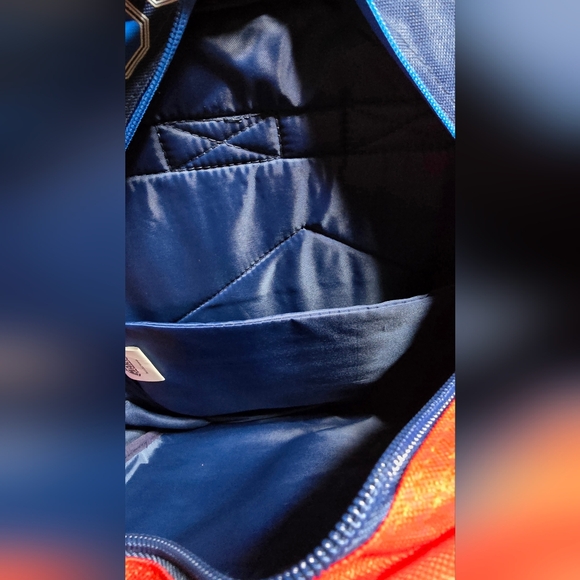 Super Mario 17” Backpack With Laptop Sleeve Book Bag Nintendo New Zippered - Picture 3 of 7